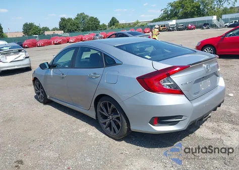 2019 Honda Civic Sport z USA, uszkodzony, nr VIN 19XFC2E8XKE005504